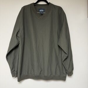 Cherokee Men's Green Pullover Windbreaker Size L